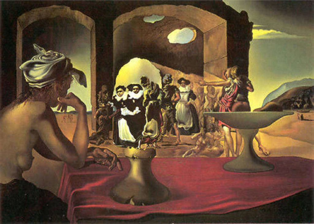 Salvador Dali, Slave Market with the Disappearing Bust of Voltaire